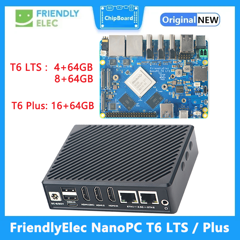 Nanopc T6 16Gb - لوحة FriendlyElec NanoPC T6 LTS/Plus مع