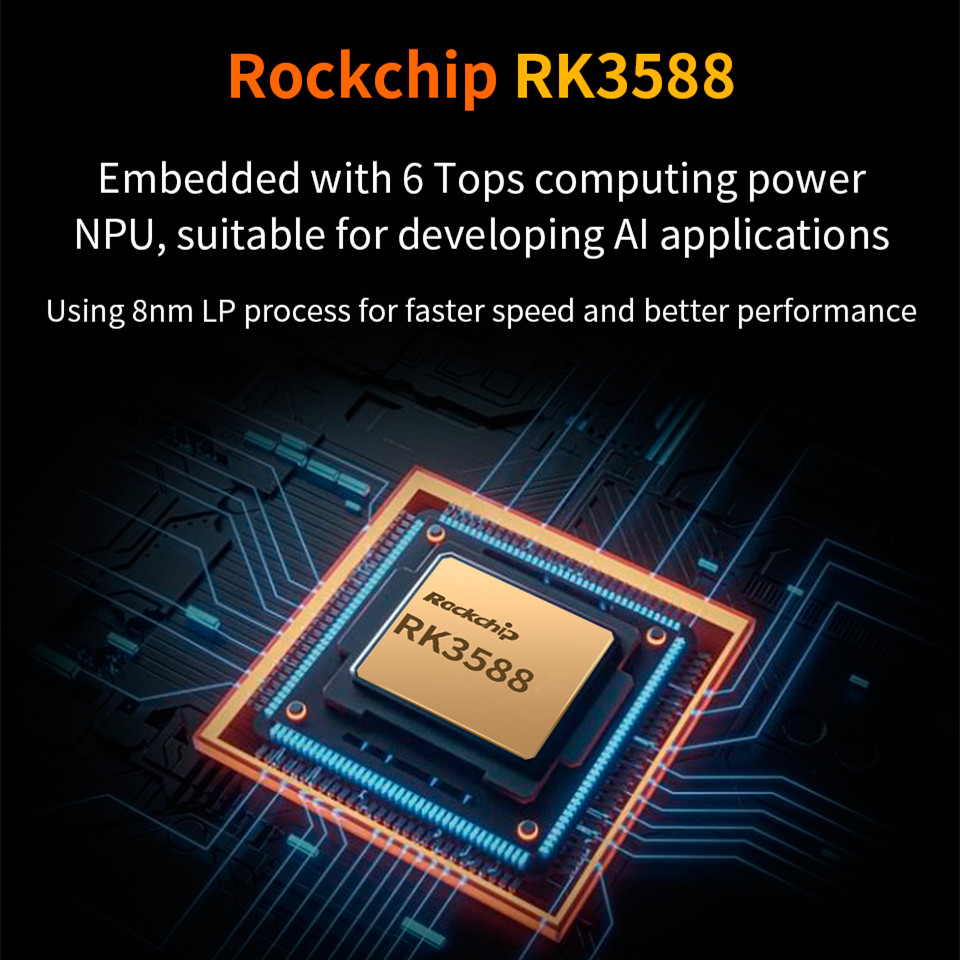 Orange Pi 5 Plus 32Gb - أورانج باي 5 بلس، كمبيوتر لوحي