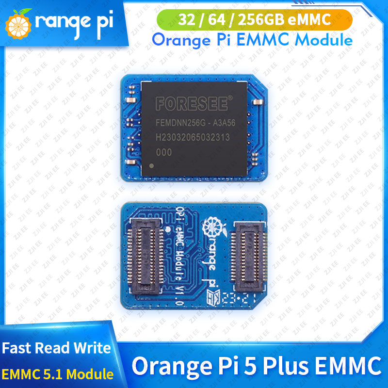 Orange Pi 5 Plus 32Gb - وحدة EMMC لـ Orange Pi بسعات