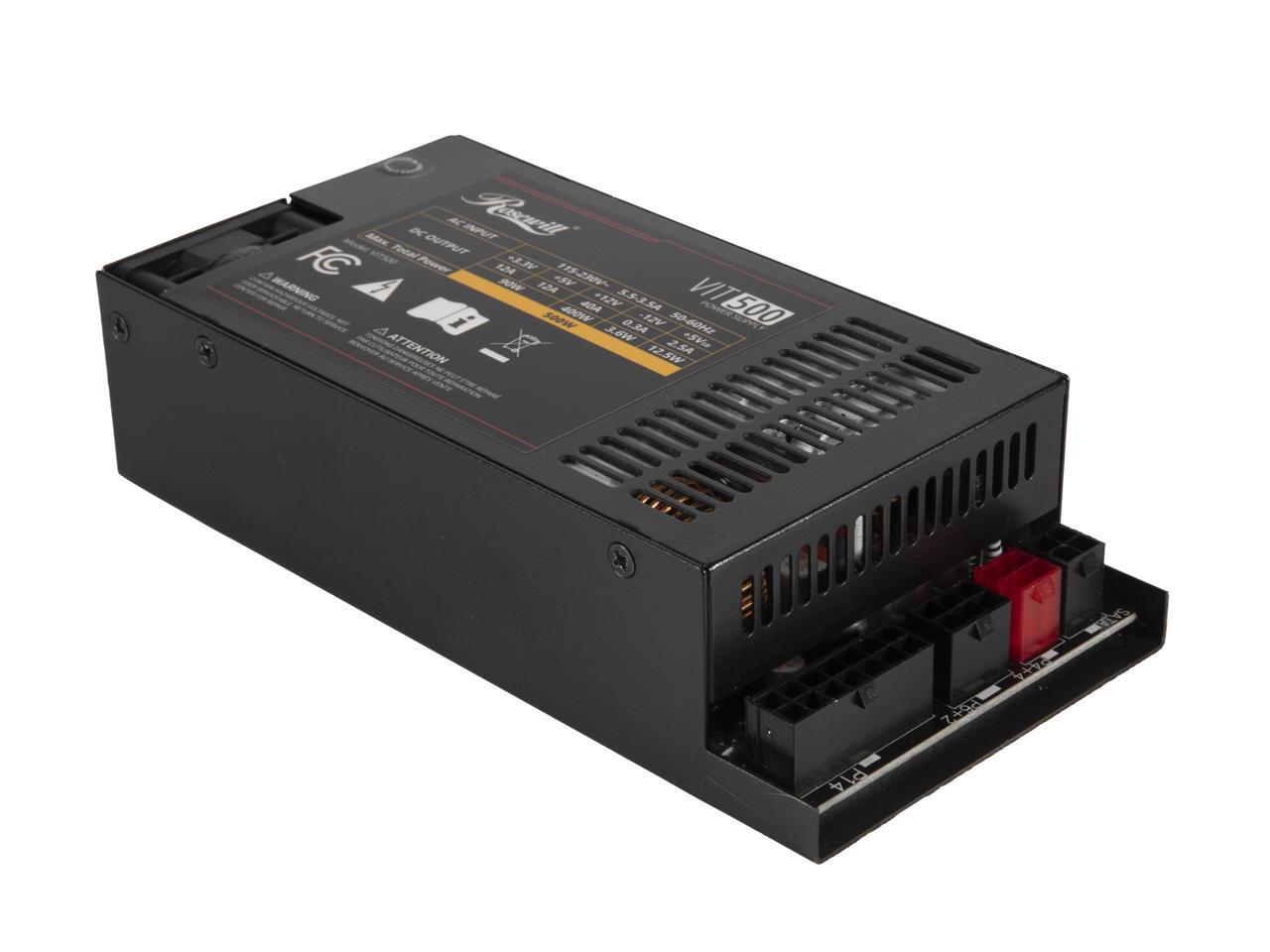 Atx Power Supply 1U Flex 500W - روزويل VIT 500W، مزود طاقة ميني