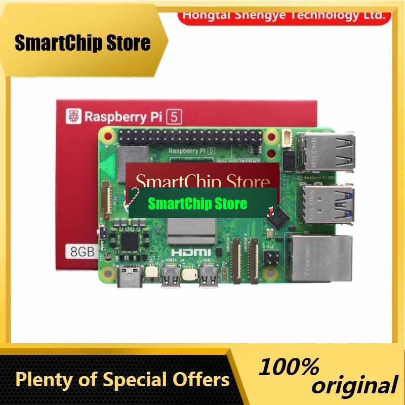 Raspberry Pi 5 8Gb - لوحة تطوير Raspberry Pi 5 الأصلية