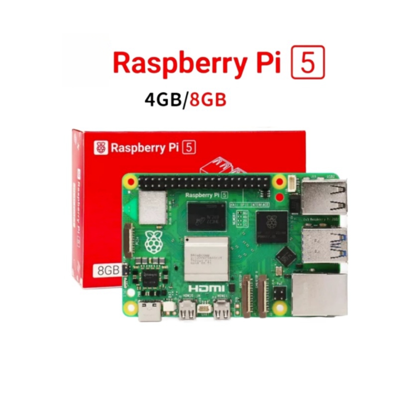 Raspberry Pi 5 8Gb - لوحة تطوير راسبيري باي 5B بذاكرة