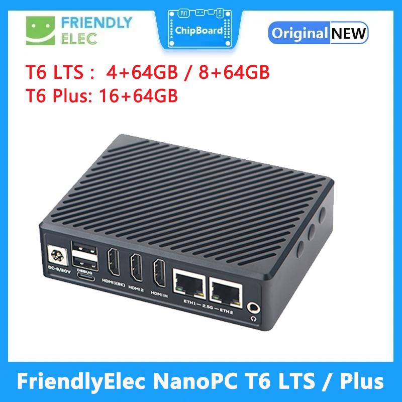 لوحة FriendlyElec NanoPC T6 LT - مراجعة Nanopc T6 16Gb وسعره