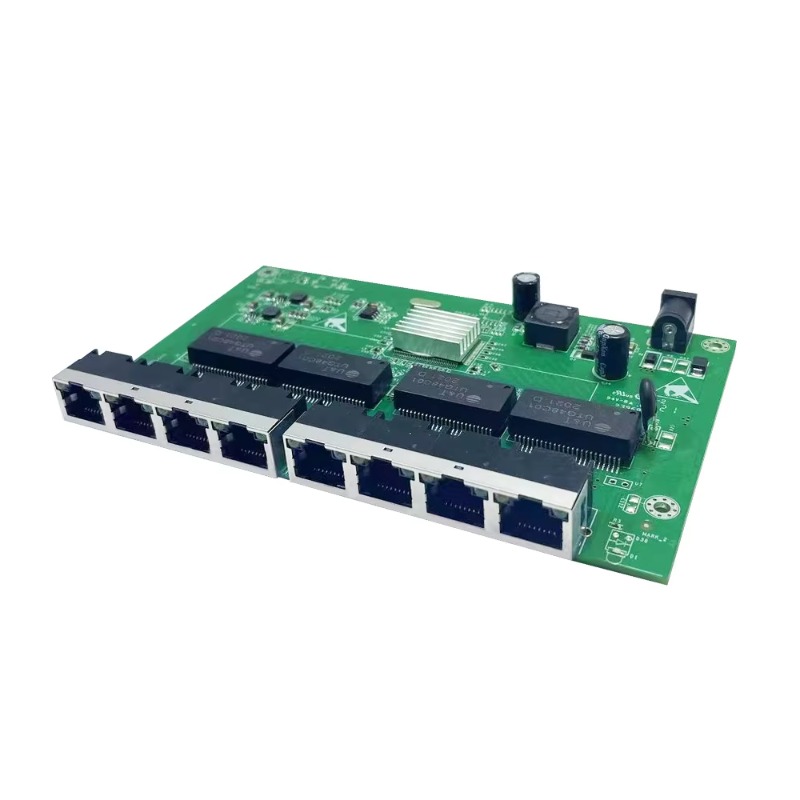 لوحة تبديل إيثرنت جيجابت مُدار - مراجعة Managed Gigabit Poe Switch 8 Port 802.3At وسعره