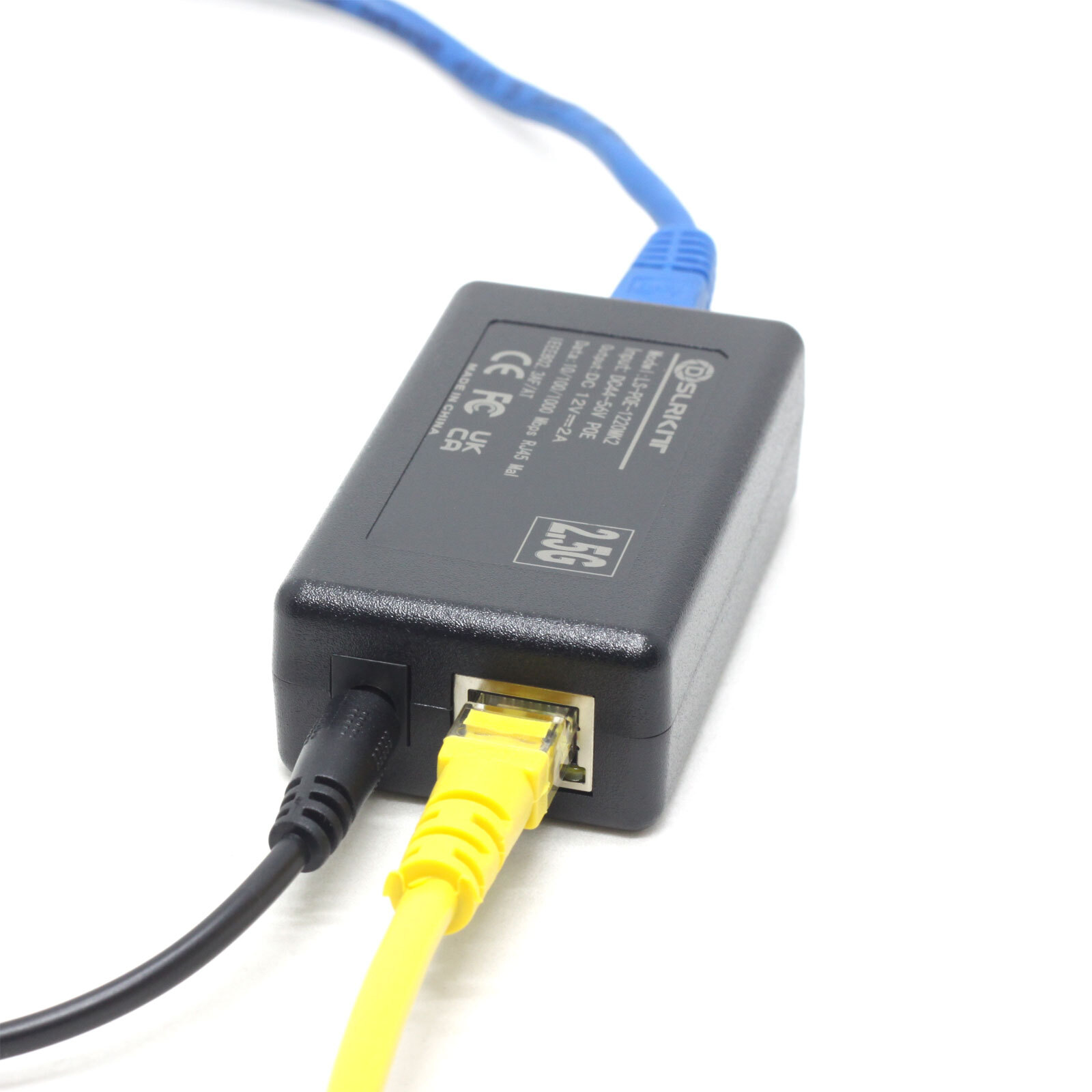 2.5G جيجابت نشط PoE الفاصل 12V - مراجعة Active Poe Splitter Gigabit 12V 2A وسعره