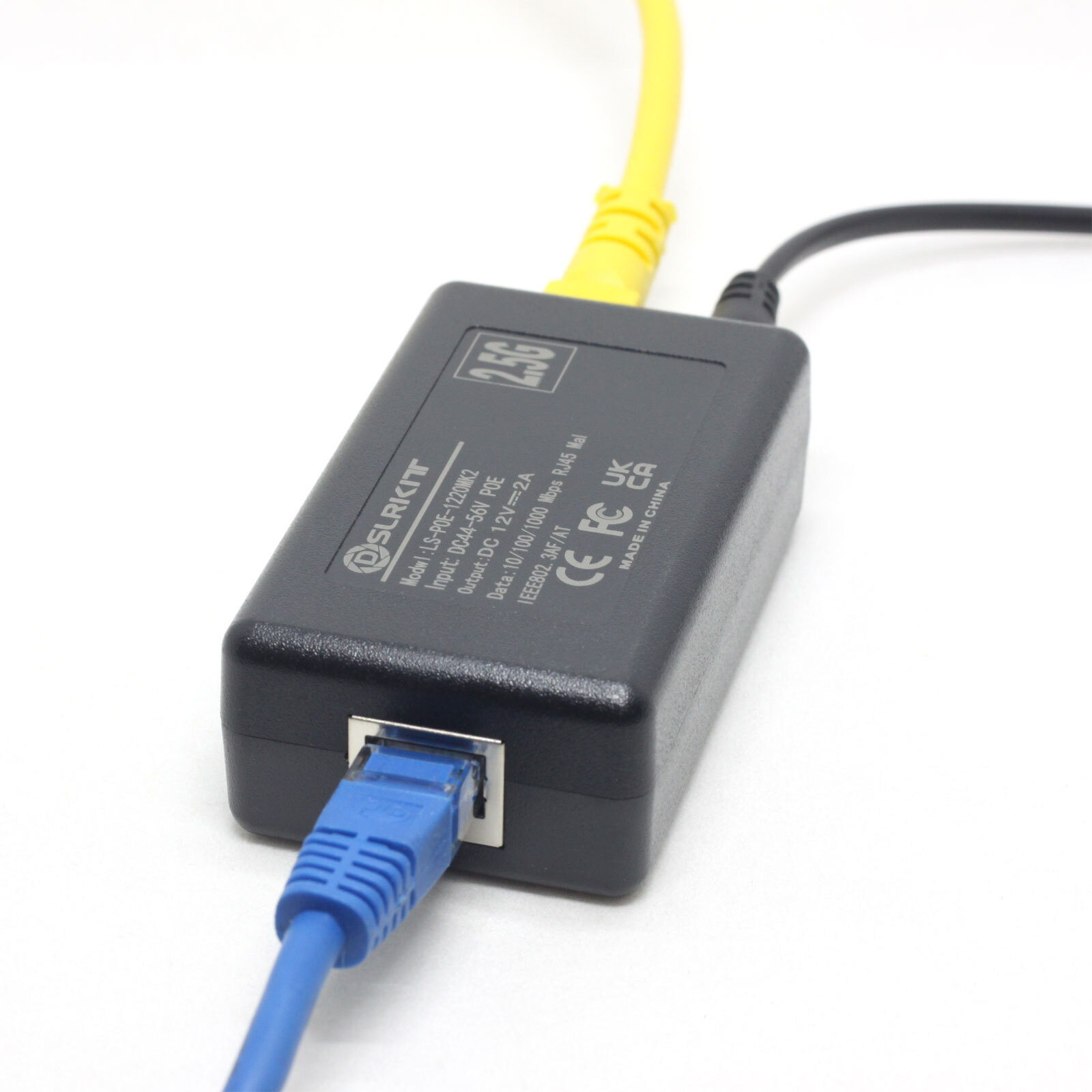 2.5G جيجابت نشط PoE الفاصل 12V - مراجعة Active Poe Splitter Gigabit 12V 2A وسعره