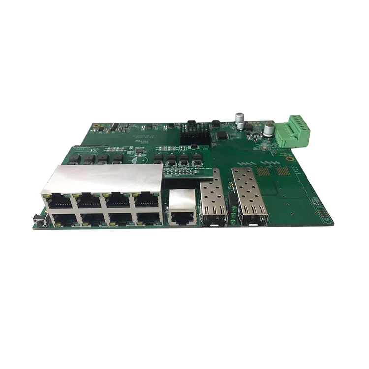 محول شبكة إيثرنت صناعي من الفئ - مراجعة Sfp+ 10G Managed Switch 8 Port وسعره