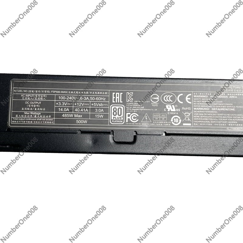 مزود طاقة FSP500-30AS 80Plus P - مراجعة Atx Power Supply 1U Flex 500W وسعره