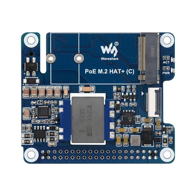 لوحة محول Waveshare M.2 HAT+ ( - مراجعة Turing Pi 2 وسعره