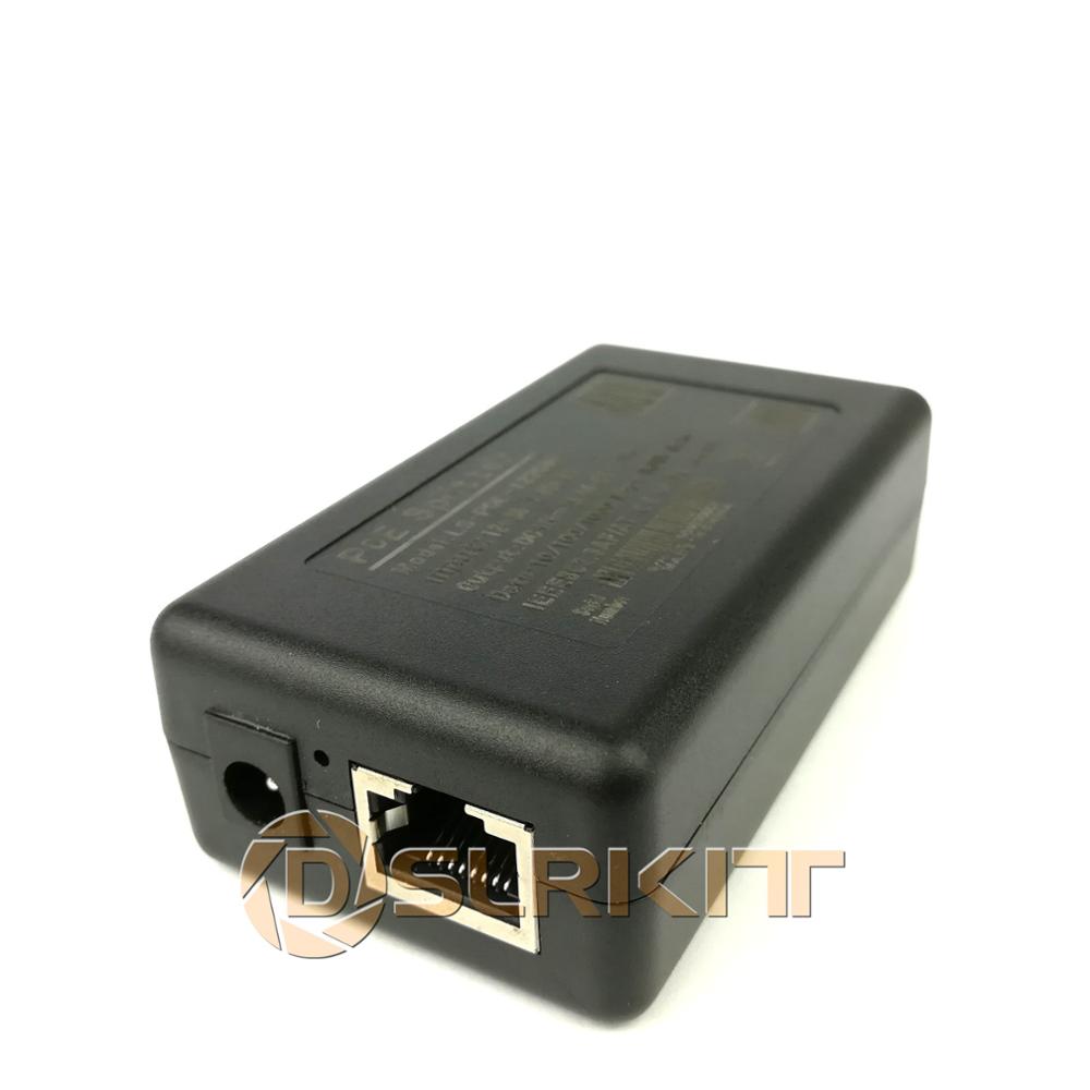 DSLRKIT-فاصل PoE نشط 12 فولت 2 - مراجعة Active Poe Splitter Gigabit 12V 2A وسعره