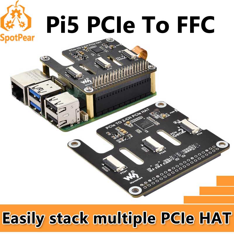 Raspberry Pi 5 PCIe إلى 2-CH P - مراجعة Turing Pi 2 وسعره