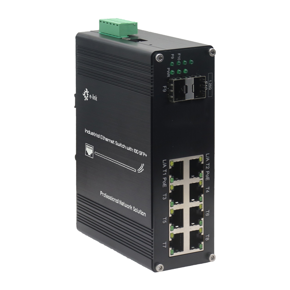 الصناعية 8 منافذ L2 المدارة جي - مراجعة Managed Gigabit Poe Switch 8 Port 802.3At وسعره