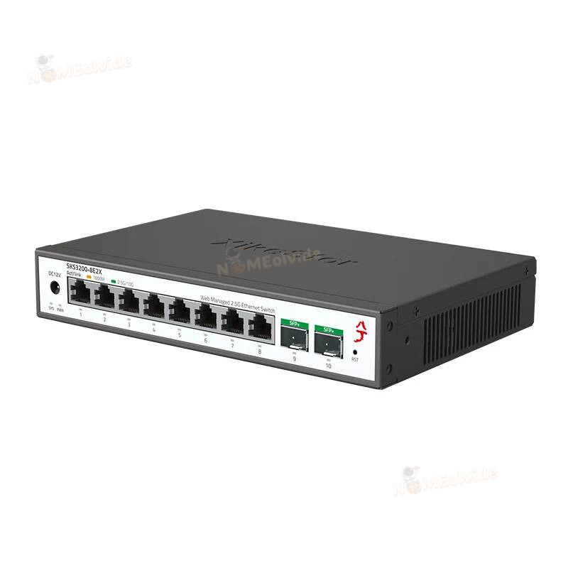 SKS3200 XikeStor 10 منافذ L2 م - مراجعة Sfp+ 10G Managed Switch 8 Port وسعره