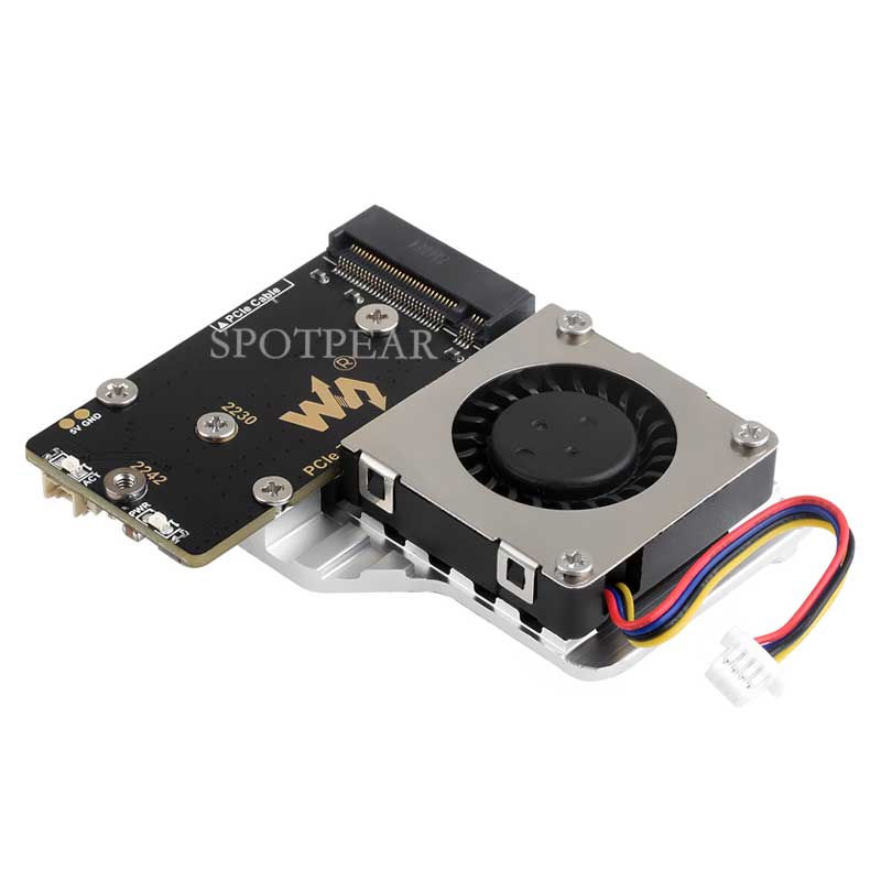 لوحة Raspberry Pi 5 PCIe إلى M - مراجعة Deskpi Super6C وسعره