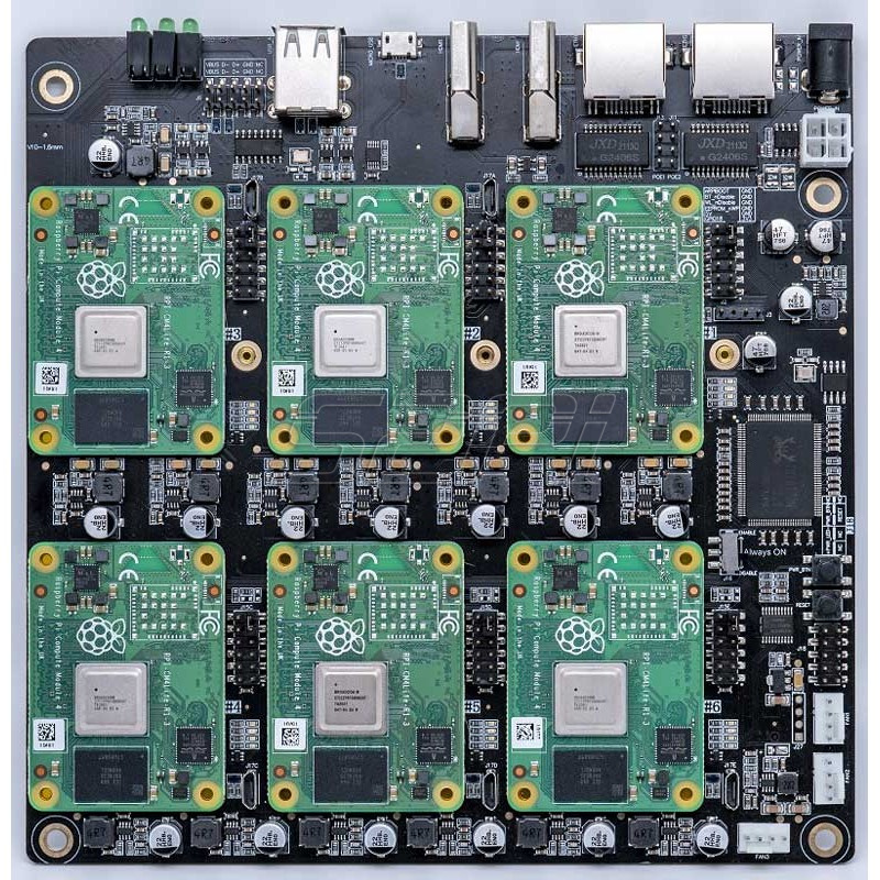 52Pi جديد DeskPi Super6C Raspb - مراجعة Deskpi Super6C وسعره